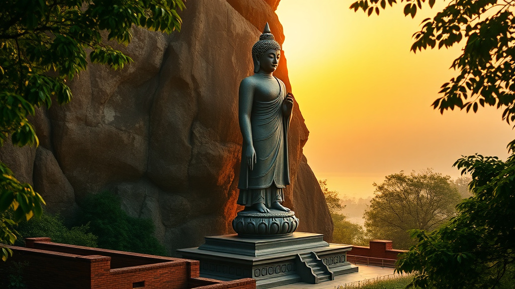 Avukana Buddha statue