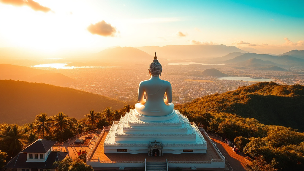 Sri Maha Bodhi Viharaya (Bahirawakanda Vihara Buddha Statue)
